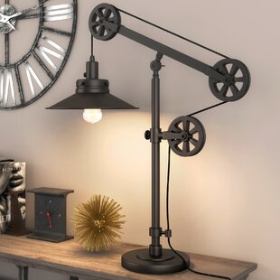 pulley table lamp