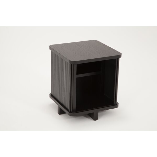 Tambour End Table By EQ3