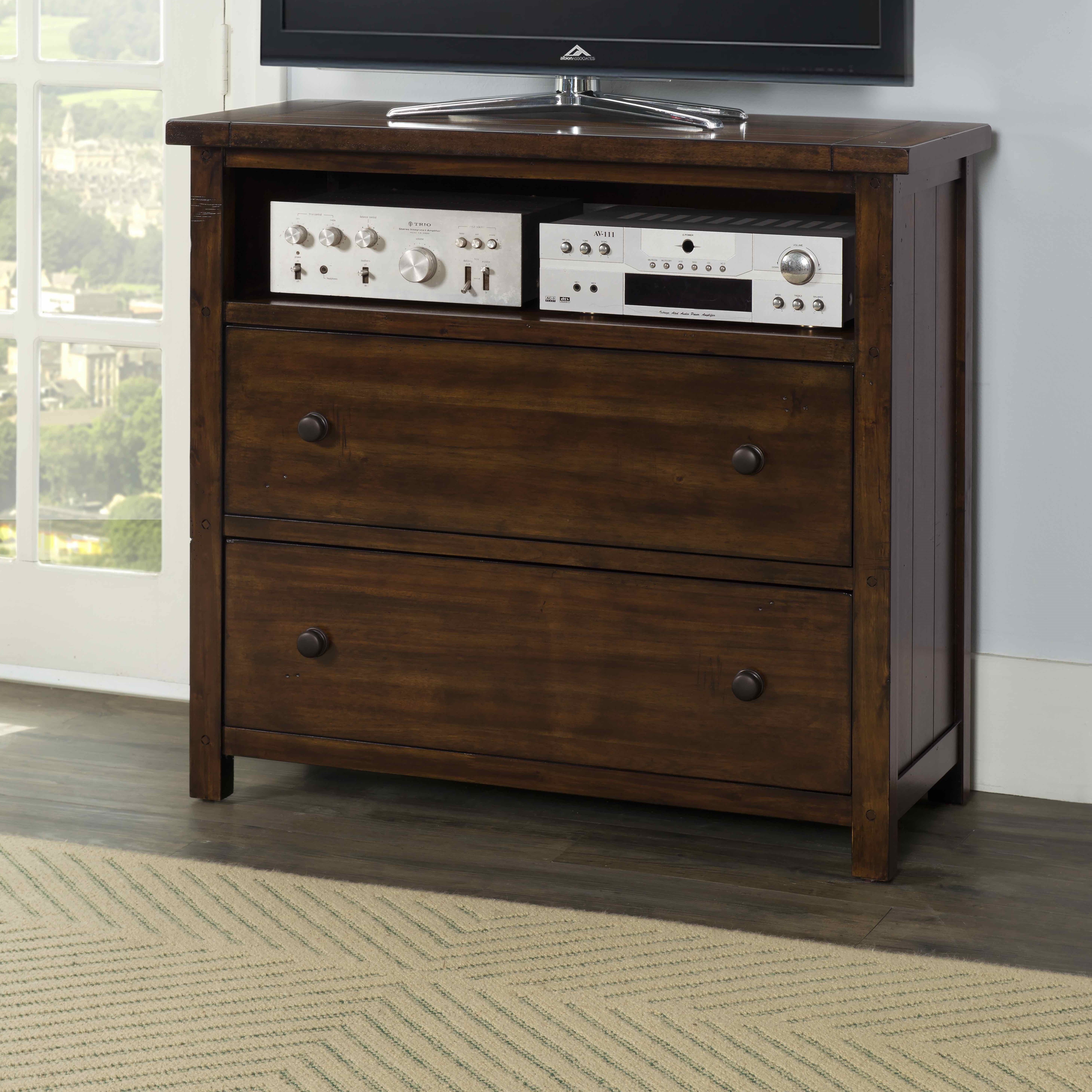 World Menagerie Winchester 2 Drawer Media Chest Reviews Wayfair