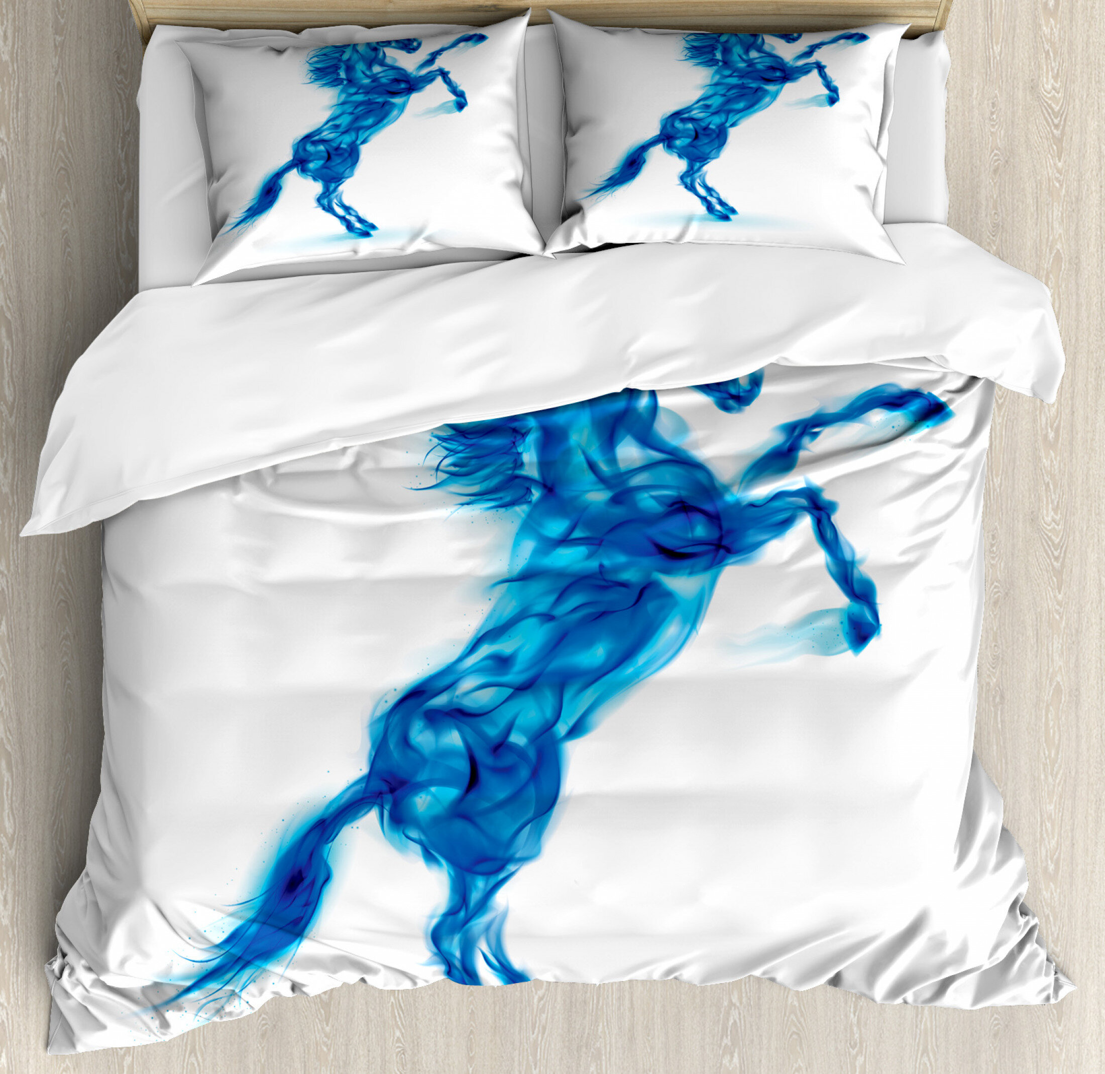 East Urban Home Horses Duvet Cover Set Wayfair Ca