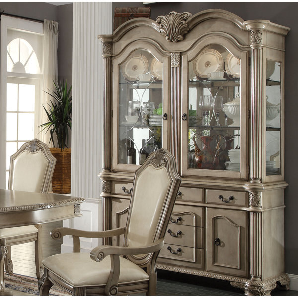 Eilers Lighted China Cabinet By Astoria Grand New