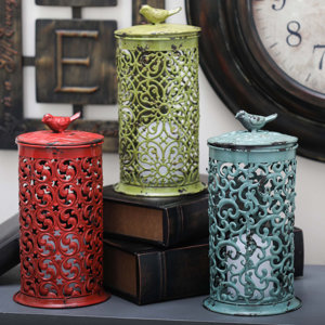 Metal Lantern Set (Set of 3)