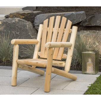 Loon Peak Maly Somerville Wood Adirondack Chair Wayfair