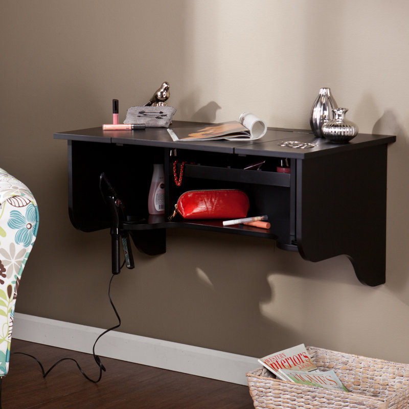 Wildon Home ® Teresa Wall Mount Vanity with Mirror & Reviews Wayfair