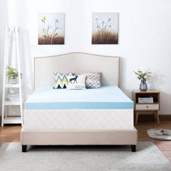 Sealychill 4 Memory Foam Mattress Topper Reviews Wayfair