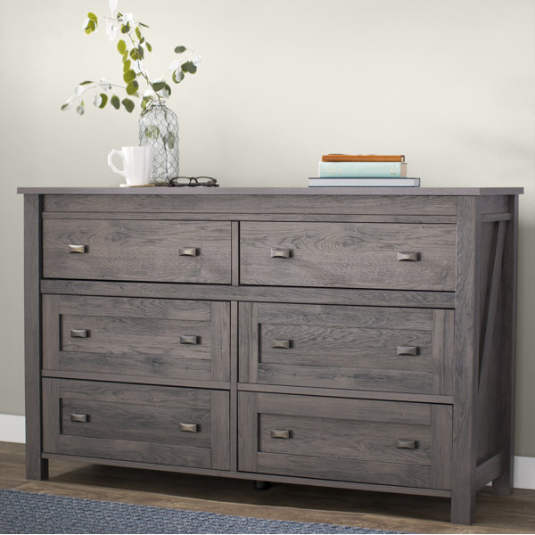 Find Minchinhampton 6 Drawer Double Dresser By Three Posts Sale