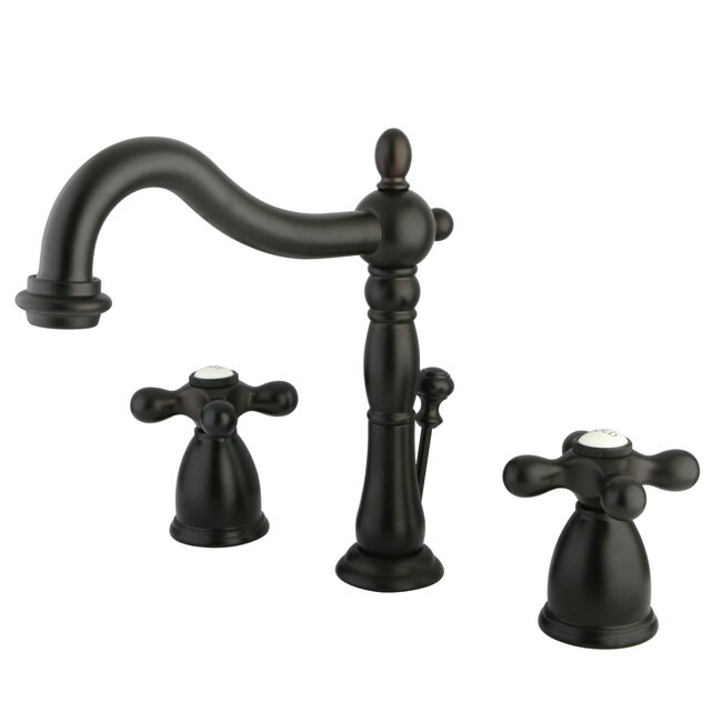 Heritage Widespread Bathroom Faucet with Double Cross Handles