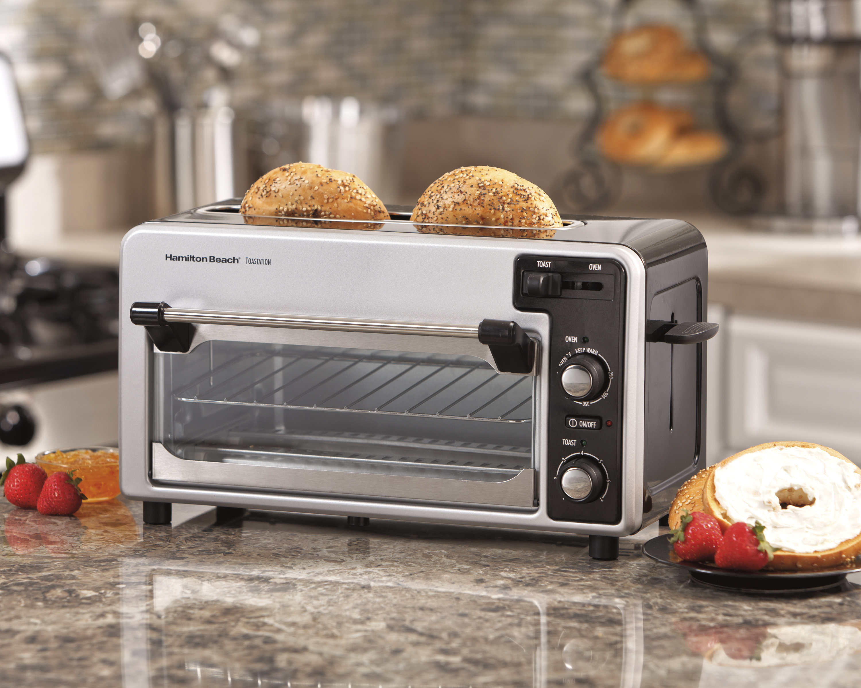 Home & Garden Hamilton Beach 22720 Toastation Toaster Oven Bake Heat