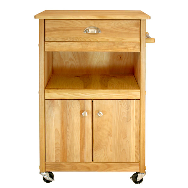 Cuisine Kitchen Cart With Butcher Block Top By Catskill Craftsmen, Inc. Best Design