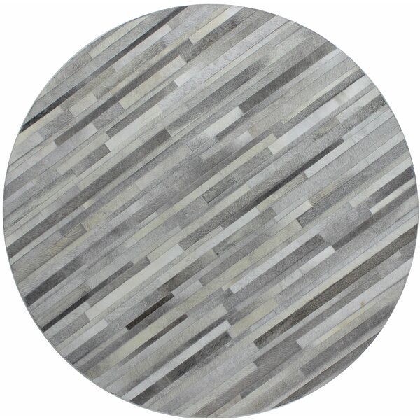 Tuscon Hand-Crafted Grey Area Rug by Bashian Rugs
