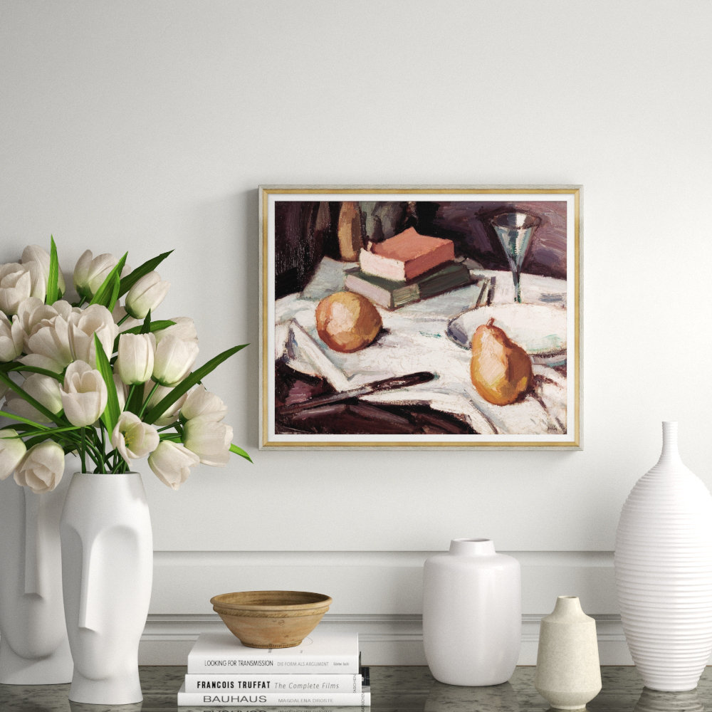 Soicher Marin Charlotte Moss Still Life With Pears And Wineglass