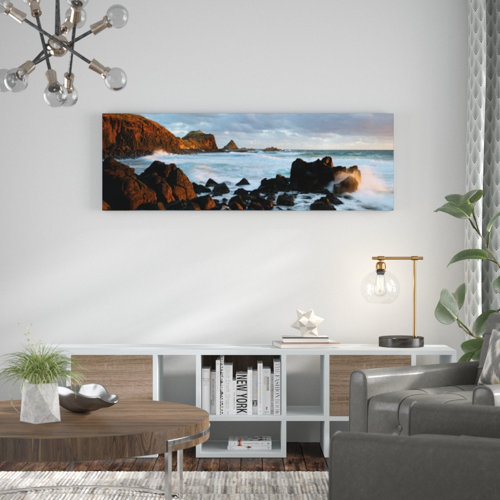 Pyramid Rocks by Andrew Brown Photographic Print Wrapped on Canvas East Urban Home