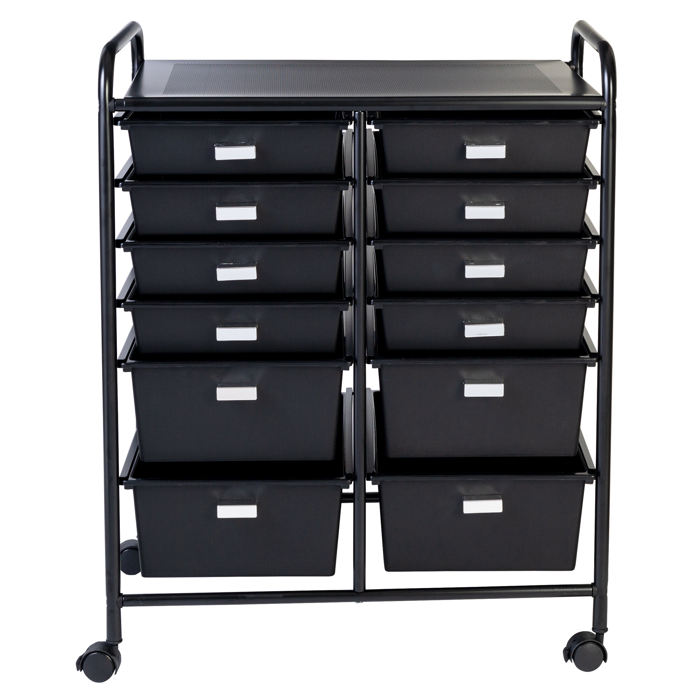 Rebrilliant Aiden 12 Drawer Rolling Storage Chest Reviews Wayfair