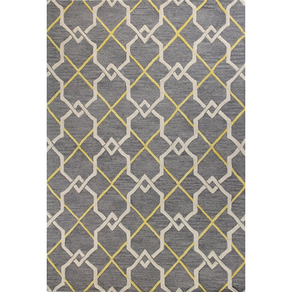 Rajapur Grey Area Rug by Bashian Rugs