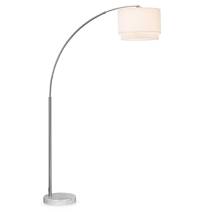 Hayden Double Shade 81 Arched Floor Lamp Hayden Double Shade 81 Arched Floor Lamp