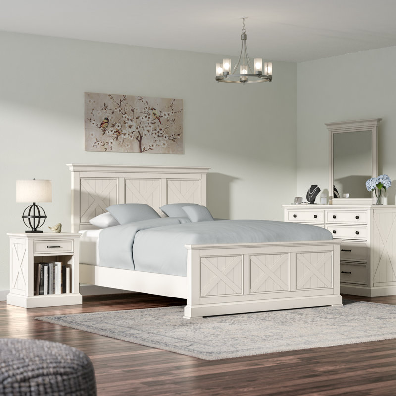 Laurel Foundry Modern Farmhouse Moravia Standard Solid Wood 4