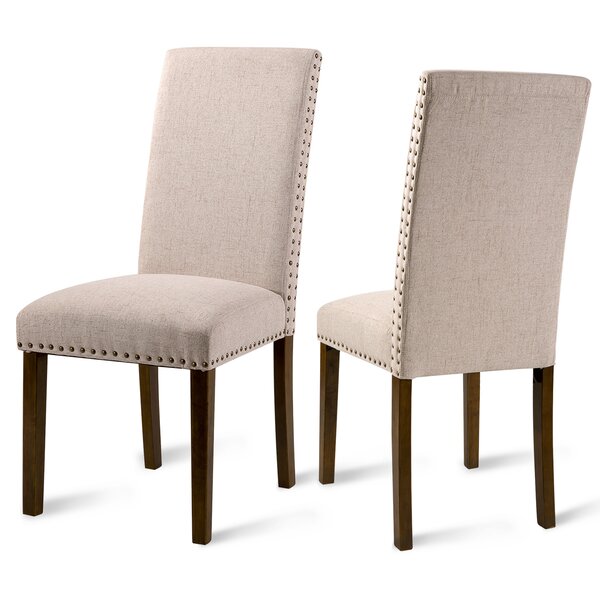 Croton Upholstered Parsons Chair (Set Of 2) By Red Barrel Studio