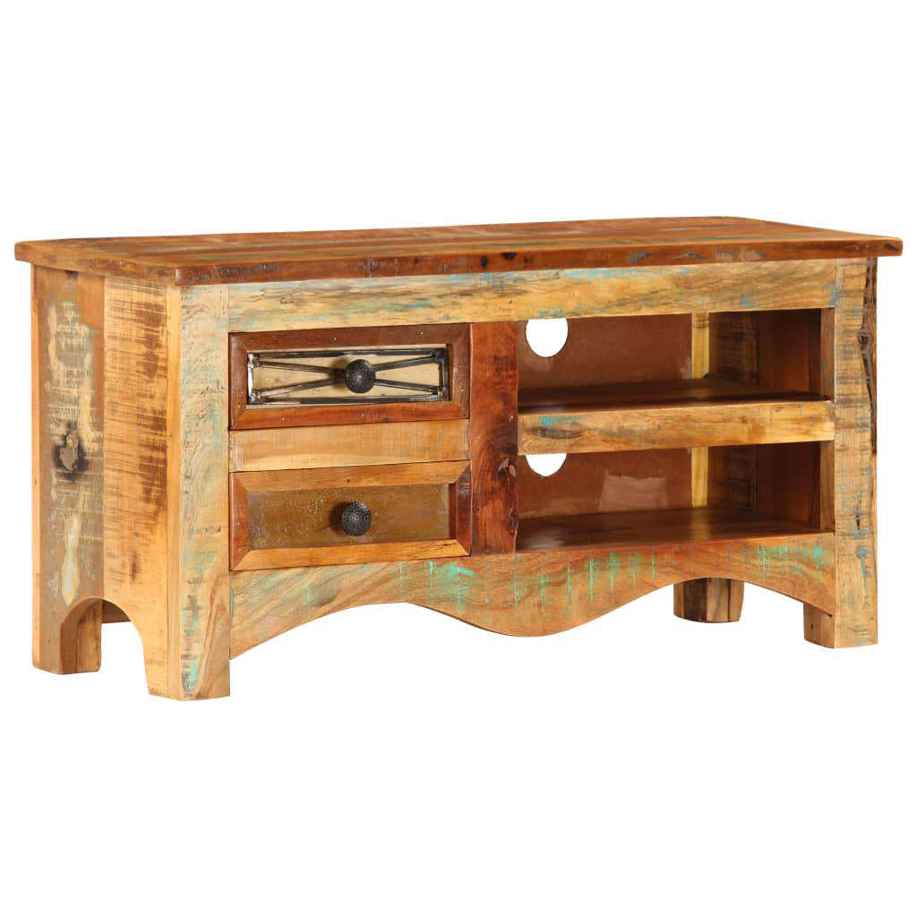 Loon Peak Oundle Solid Wood Tv Stand For Tvs Up To 32 Wayfair