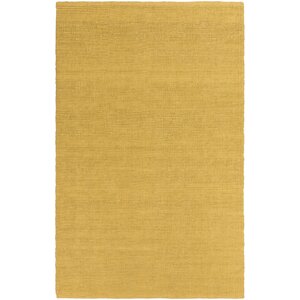 HawaII Jane Hand-Woven Gold Area Rug