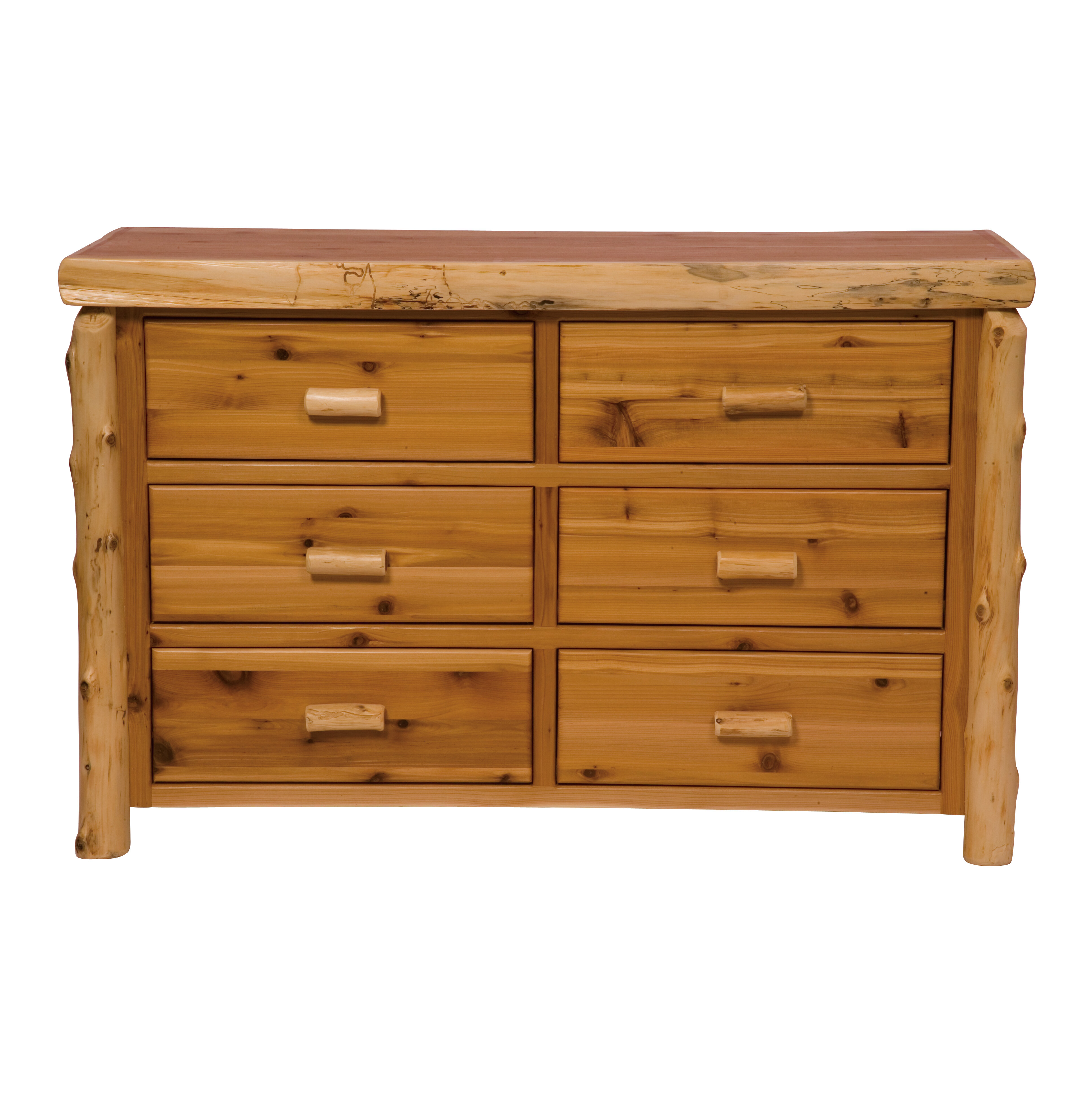 Fireside Lodge Premium Cedar 6 Drawer Double Dresser Wayfair