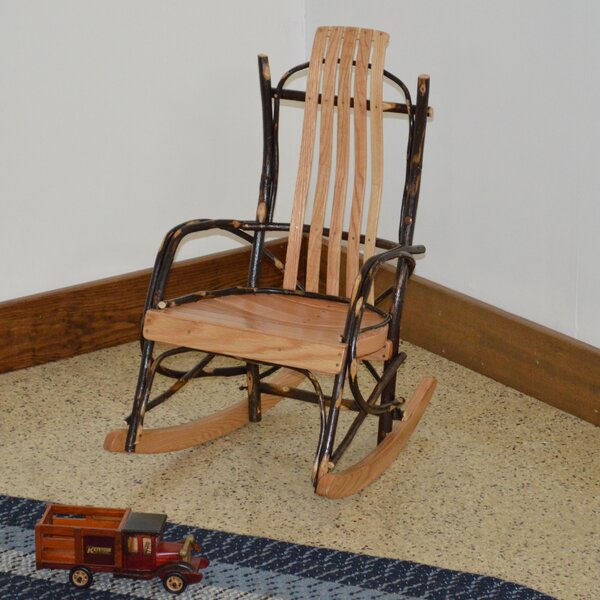 Wisser Hickory Child Rocking Chair By Loon Peak