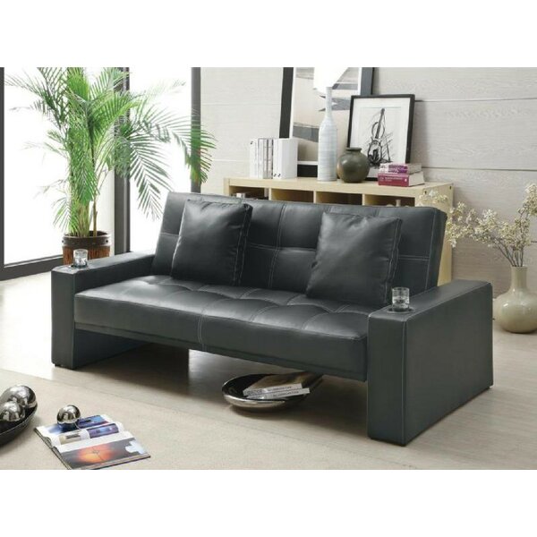 Latitude RunÂ® Clevinger Twin or Smaller Convertible Sofa 