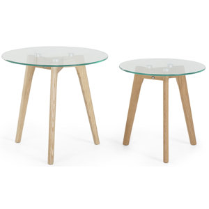 2-tlg. Couchtisch-Set Souri von Home Loft Concept