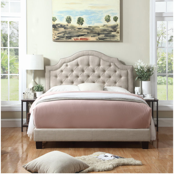 Swanley Upholstered Panel Bed by Andover Mills