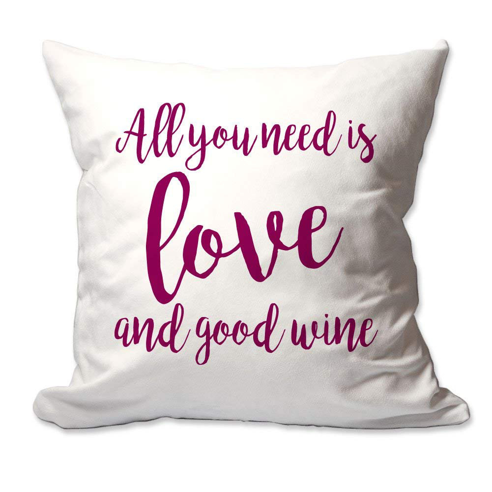 Winston Porter Delroy All You Need Is Love And Good Wine Throw