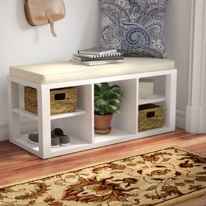 Annsville Wood Storage Bench