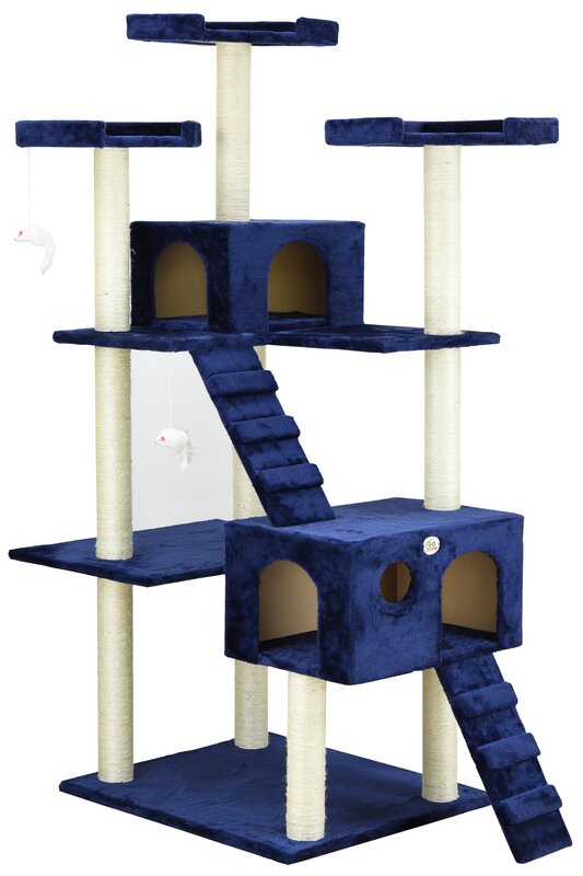 Go Pet Club 72" Cat Tree & Reviews Wayfair