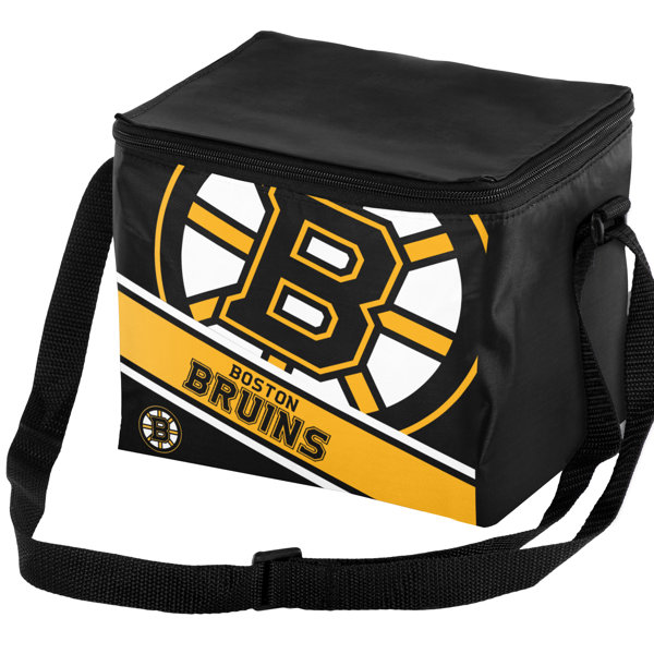 6 Can NHL Big Logo Stripe Picnic Cooler by Forever Collectibles