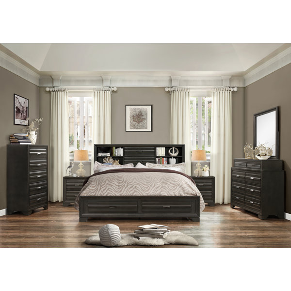 Blasco Wood 6 Piece Bedroom Set by World Menagerie
