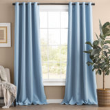 Light Blue Blackout Curtains Wayfair Ca