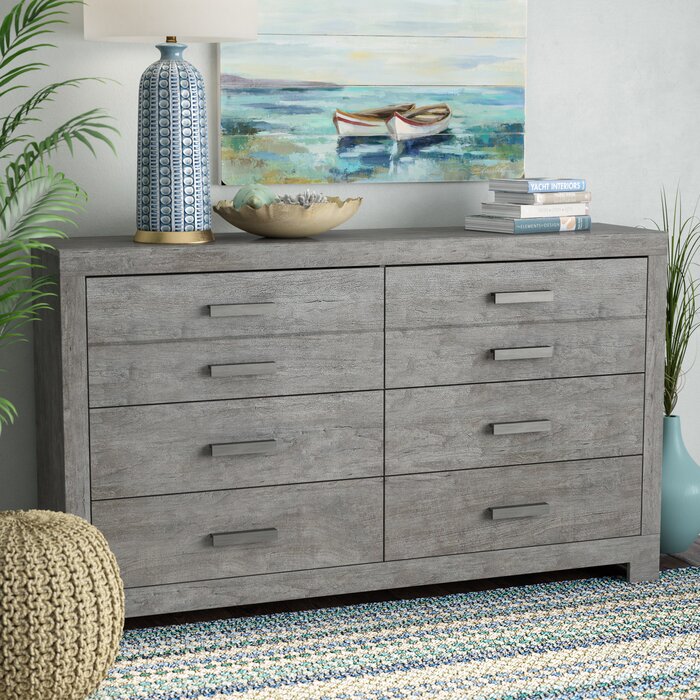 Rosen 6 Drawer Double Dresser