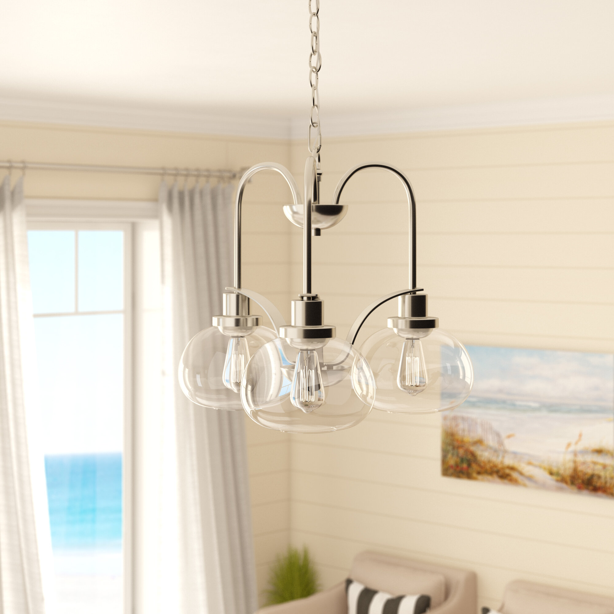 3 Nickel Chandeliers You Ll Love In 2020 Wayfair