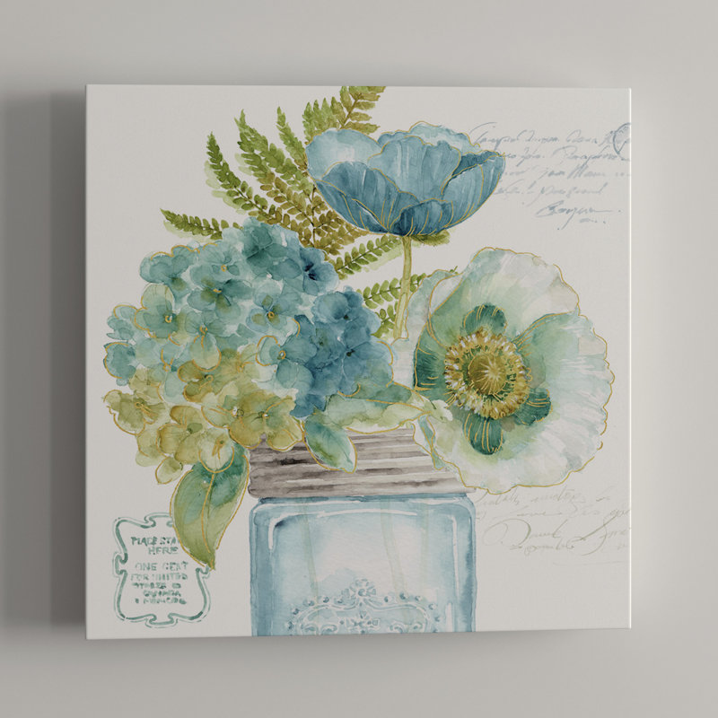 Ophelia Co My Greenhouse Bouquet Iii Watercolor Painting