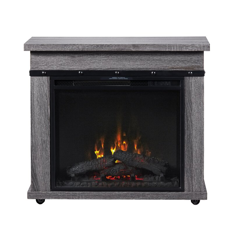 Williston Forge Stoddard Media Mantel Electric Fireplace Reviews