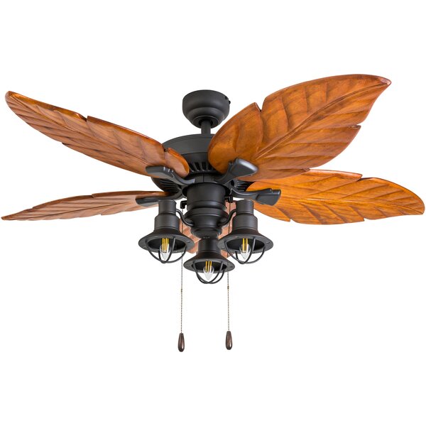 52 Manderly 5 Blade LED Ceiling Fan by Bay Isle Home