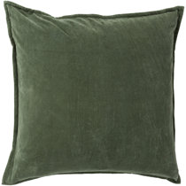 green accent pillow