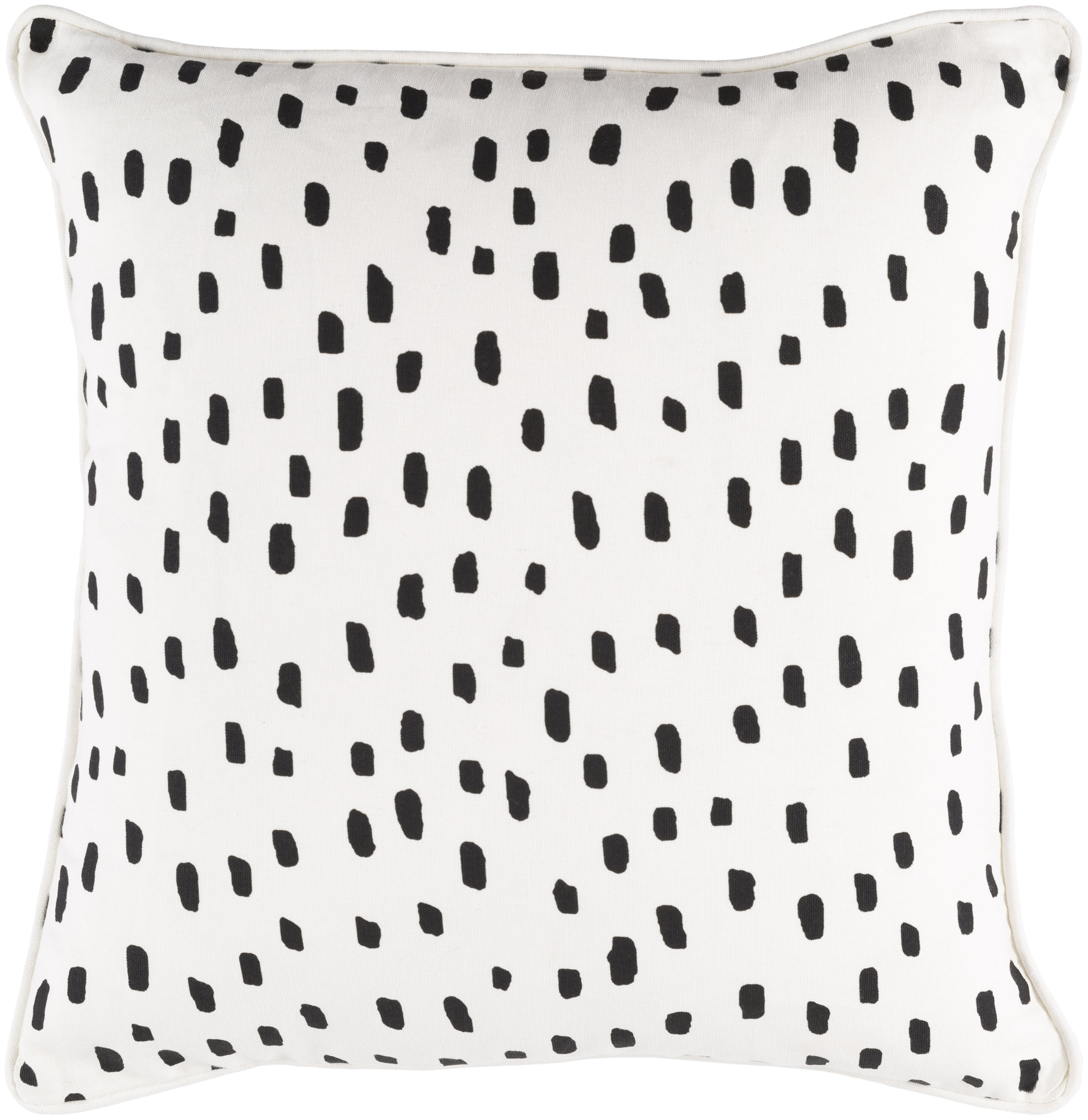 Glenwood Dalmatian Dot Cotton Animal Print Throw Pillow Cover