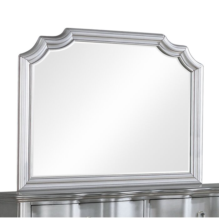 Everly Quinn Serafin Beveled Glam Dresser Mirror Wayfair Ca