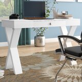 White Campaign Desk Wayfair