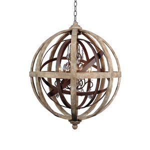 Campion 5-Light Globe Pendant