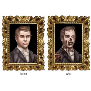 Lenticular Zombie Portrait Cutout