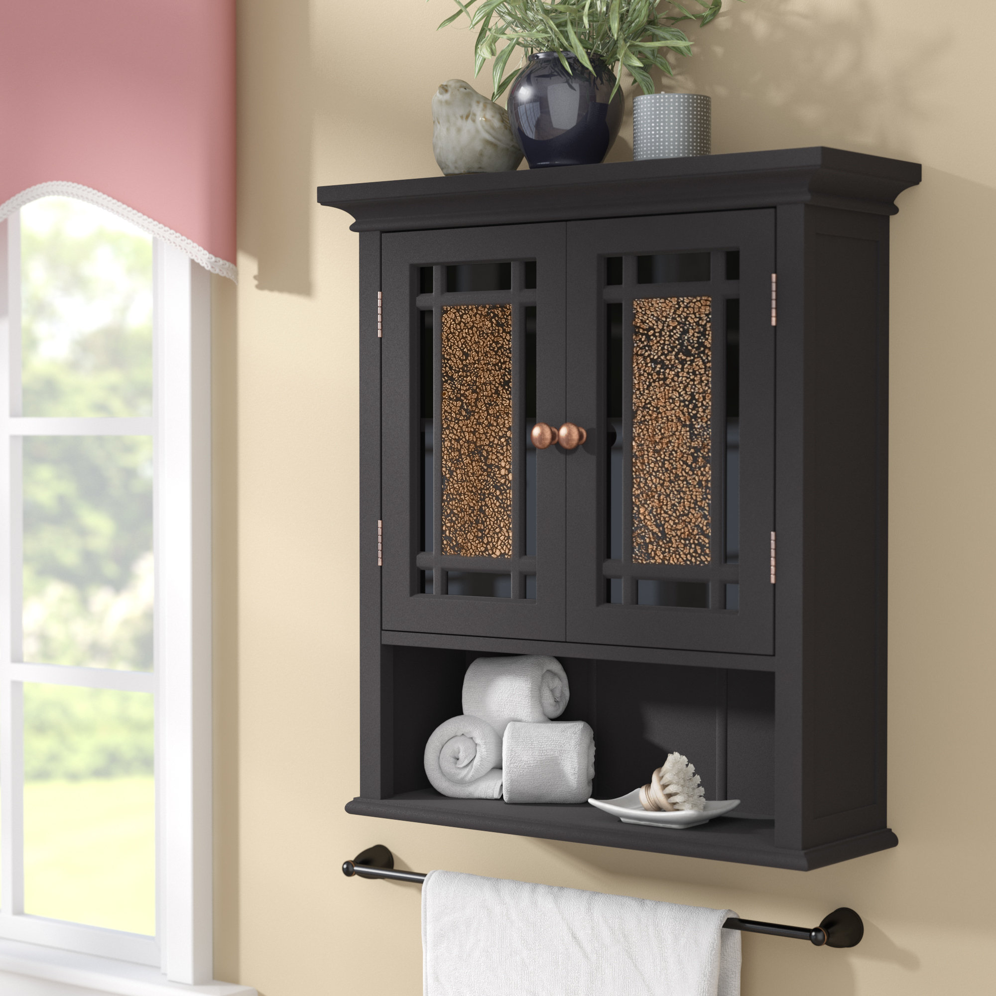 Alcott Hill Caleb 22 W X 24 H 7 D Wall Mounted Bathroom D Wall Mounted Bathroom