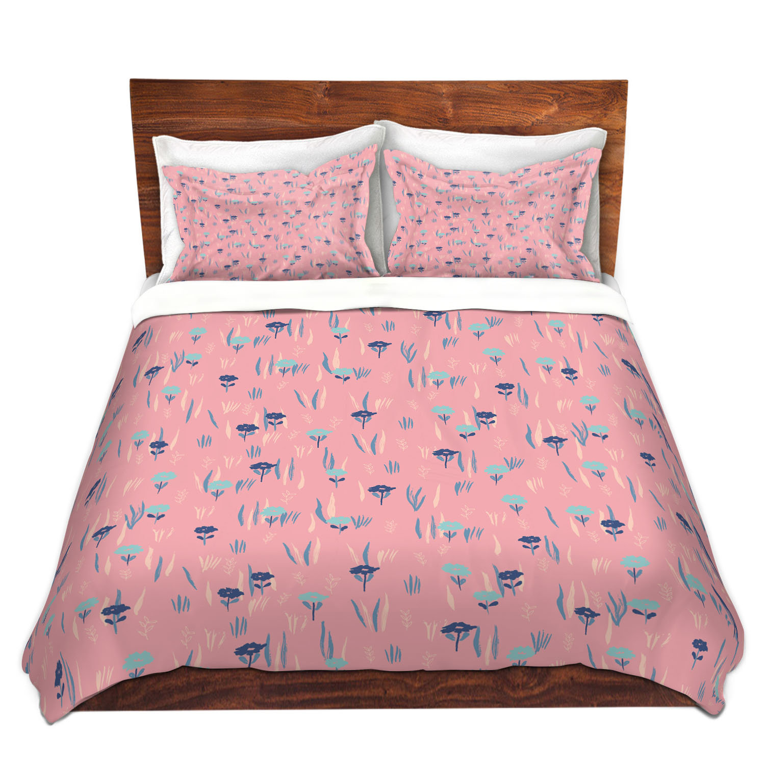 East Urban Home Summer Ditsy Flowers Duvet Cover Set Wayfair