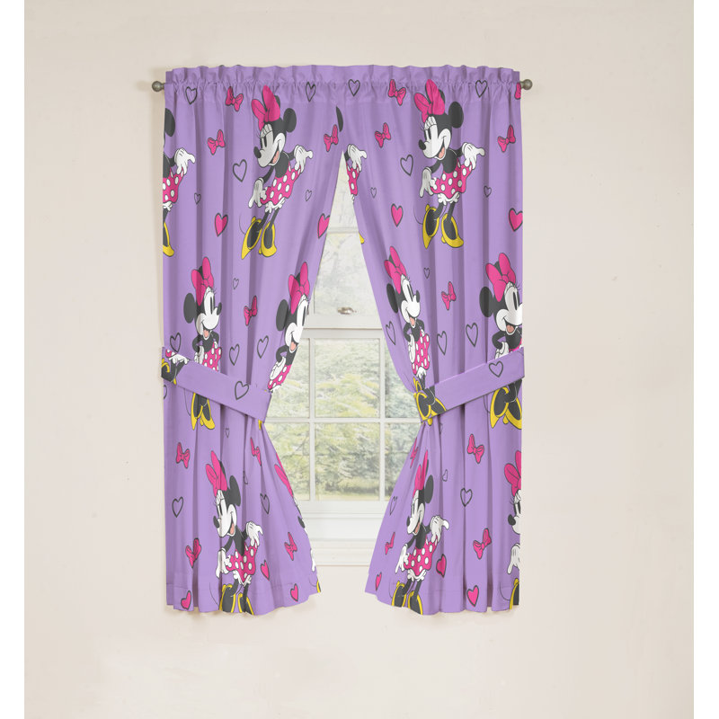 Disney Minnie Mouse Love Room Darkening Curtain Panels Reviews