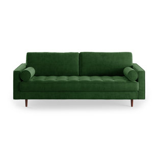Modern Contemporary Chartreuse Sofa Allmodern Quickview