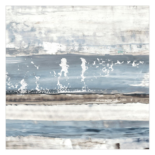 Icy Horizon I 1.92m x 1.92m Textured Matt Peel & Stick Wall Mural East Urban Home